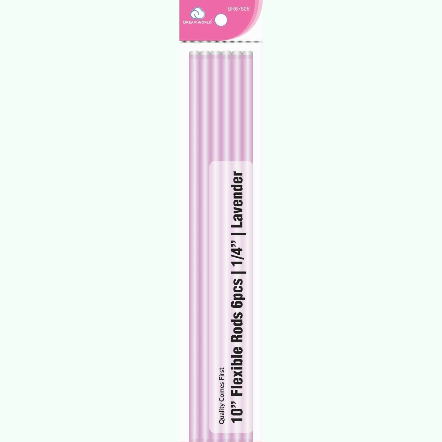 Brittny Rod Flex 10 Lavender 6Ct - 0.25 Brittny Rod Flex 10 Lavender 6Ct - 0.25