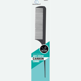 Brittny Comb Anti Static Carbon Bone Tail