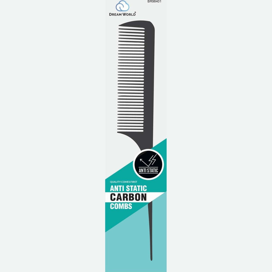 Brittny Comb Anti Static Carbon Bone Tail